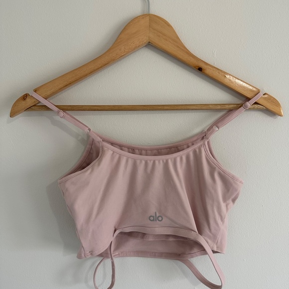 Alo Halo Bra Tank Pink Mauve S - Picture 2 of 4
